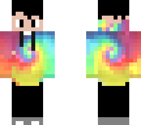 tie die hoodie skin