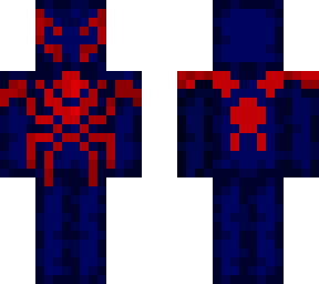 ~red and blue 2099 spiderman(miguel o'hara)~