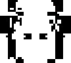 black and white