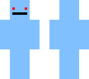 blue red man