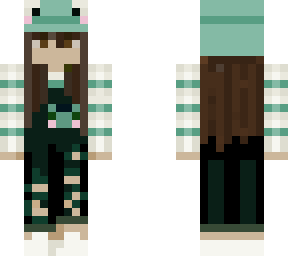 green froggy girl