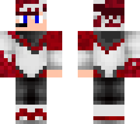 ninja red and white