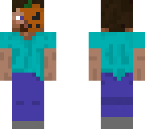 slim steve pumpkin mask