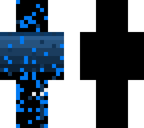 cool blue skin glitch