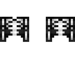 ob - black skeleton stripe sweater v2