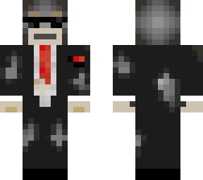 dead monkey with suit
