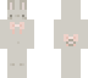 gray simple bunny