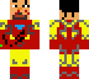 iron man mrk 85 (no helmet+infinity stones)