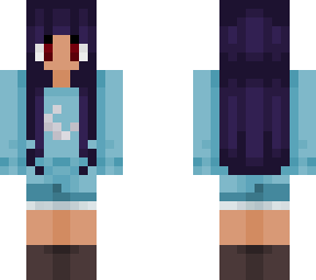 purple hair