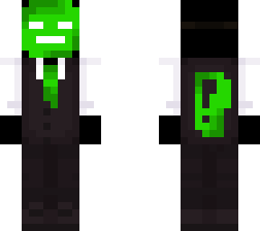 serious green elegant mask
