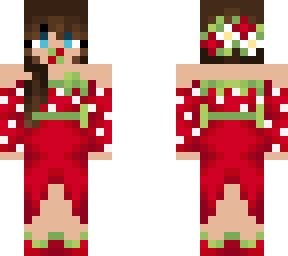 strawberry baby in strawberry dress
