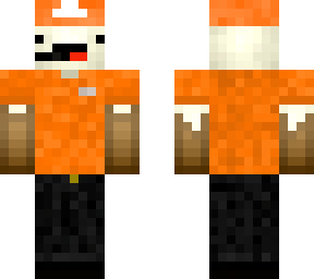 worker cake orange