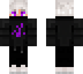 black, purple ninja