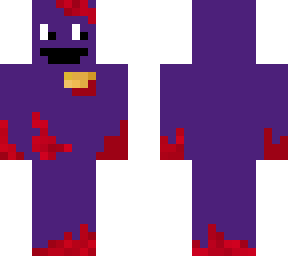 bloody purple guy