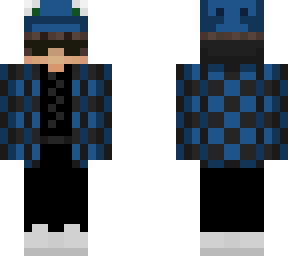 blue frog man