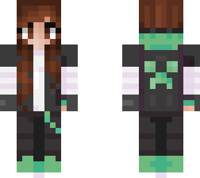 brown haired gamer girl