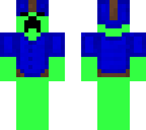 cubecraft blue team armor creeper