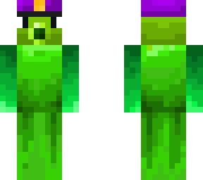 peashooter with purple hat