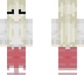 start of my christmas skin