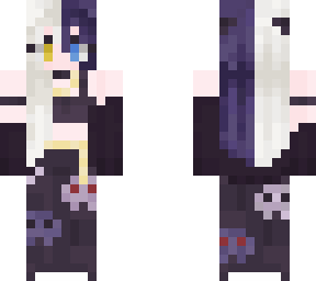 2 colored hair | Minecraft Skin