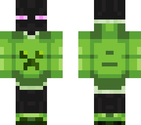 enderman wearing a sweater