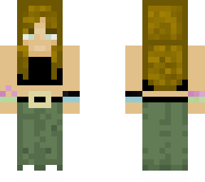 slim girl with crop top