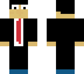 weird business man