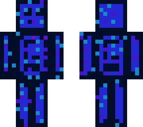blue skin whit g