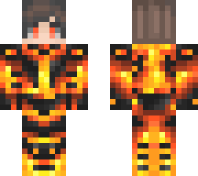 fire super hero skin