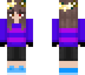 frisk! // ut-dr // eyes open // w/ flowercrown