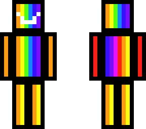 rainbow kid (outlined)