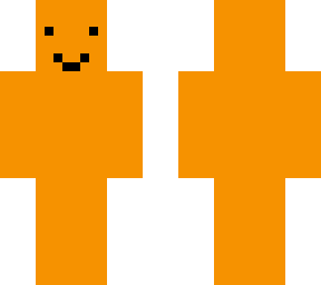 solid color (orange)