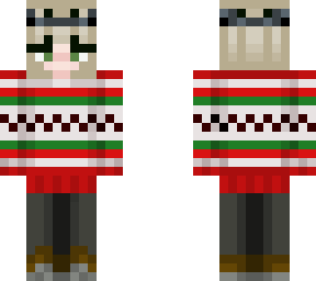 the one with the christmas sweater
