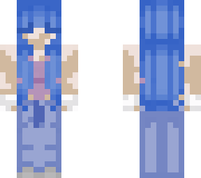 blue haired