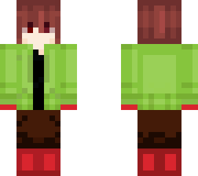 green guy with black shirt
