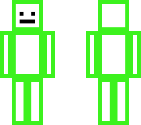 green/white blob (slim)