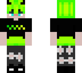 lime green boy