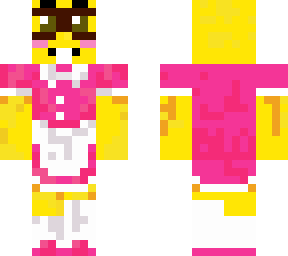 nerd maid pink