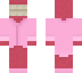 pink blouse tooth head