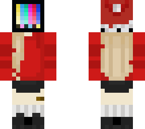 christmas version of my tv head girl