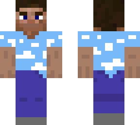 cloudy t-shirt steve