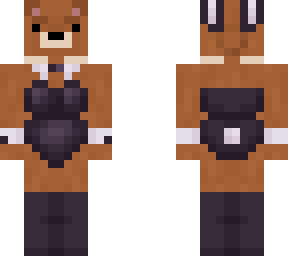 bear in bunny suit
