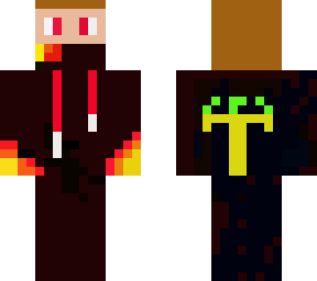cool boy skin fire