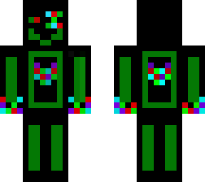 glitched hacker skin (version 2)