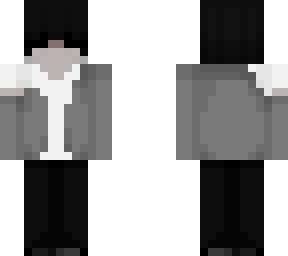 gray cat cape matching skin (his) v3 gray shoes