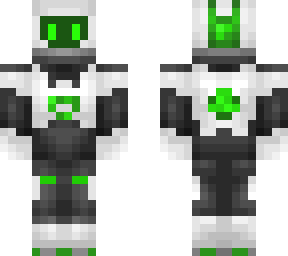 green robot