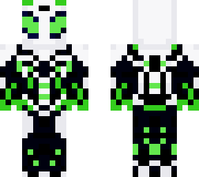 green robotic guy