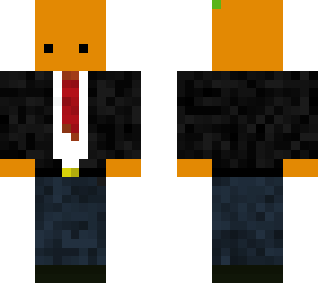 orange suit wait a second