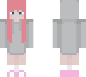 pinky hoodie girl