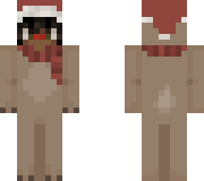 reindeer onesie (with christmas hat)